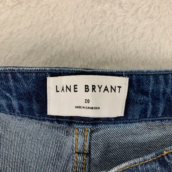 Lane Bryant Women's Plus High Rise Distressed Jeans Size 20 - Picture 8 of 9